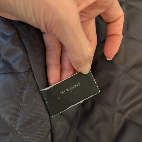 Michael Kors Dark Gray Casual Wool-Blend Coat - Size Small - Picture 6 of 7